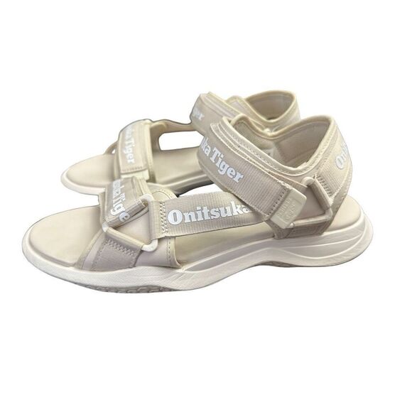 Asics Onitsuka Tiger OHBORI STRAP 1183B305 OATMEAL/WHITE Size 9 - Picture 2 of 9